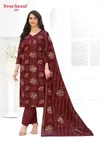 Samaiyra Ajrak Vol 3 By Shree Ganesh Printed Cotton Dress Material